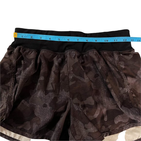 Girl's Zella SZ 12/14 Grey Elastic Waist Grey Camo Shorts - Picture 6 of 8